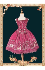 Infanta Cinderella Embroidered Jacquard Edition JSK(4 Colours/Full Payment Without Shipping)